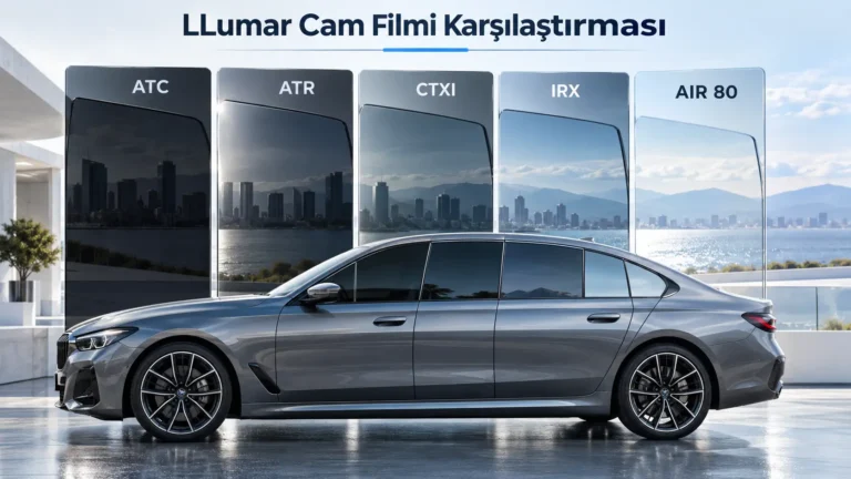 LLumar Cam Filmi Serileri Karşılaştırması: ATC, ATR, CTXI, IRX ve AIR Arasındaki Farklar